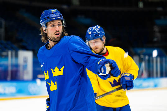 Mathias Bromé of the Swedish men’s national ice hockey