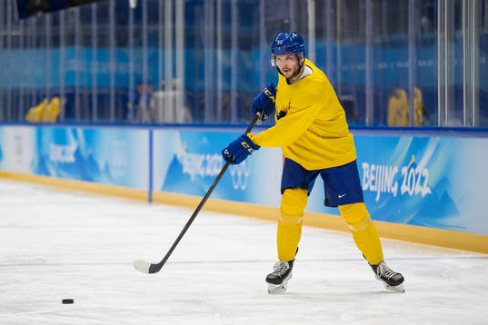 Theodor Lennström of the Swedish men’s national ice