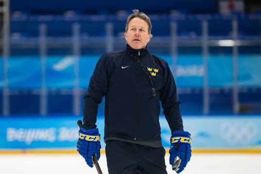 Head coach Johan Garpenlöv of the Swedish men’s national
