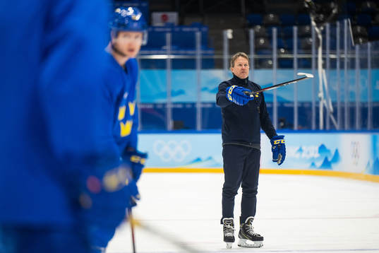 Head coach Johan Garpenlöv of the Swedish men’s national