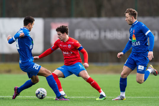 Helsingborgs Brandur Hendriksson Olsen och Hvidovre Fredrik