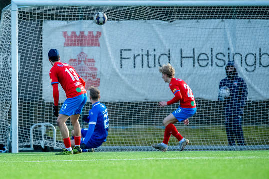 Hvidovres Nicolai Clausen gör 0-1