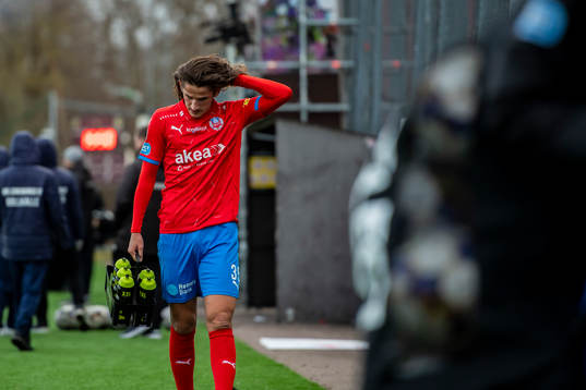 Helsingborgs Ervin Gigović deppar