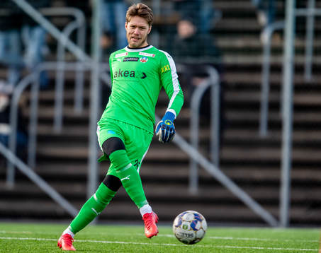 Helsingborgs målvakt Kalle Joelsson