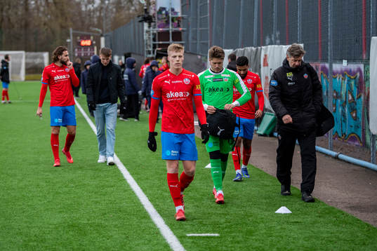 Helsingborgs spelarna deppar