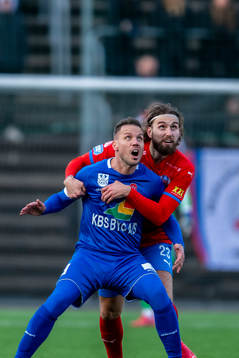 Hvidovres Kim Aabech och Helsingborgs Ali Suljic