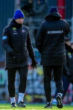 Helsingborgs assisterande tränare Mattias Lindström