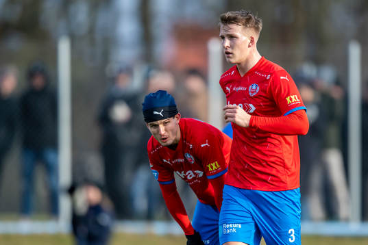 Helsingborgs Wilhelm Loeper och Casper Widell