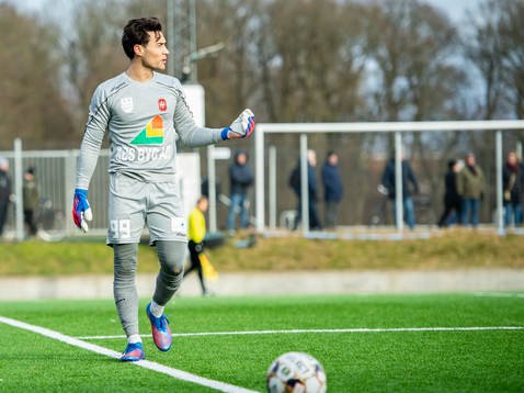Hvidovres Målvakt Filip Djukic