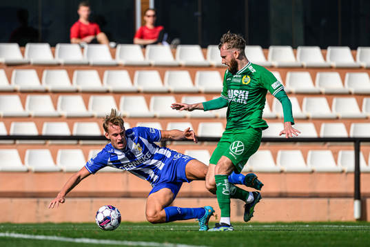 IFK Göteborgs Oscar Vilhelmsson och Hammarbys Simon