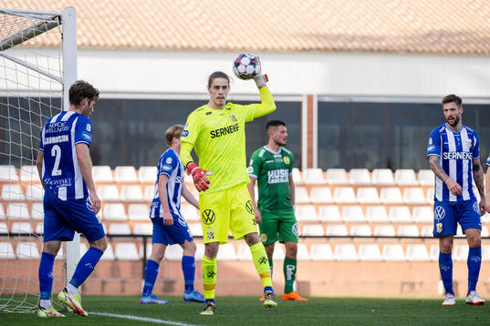IFK Göteborgs målvakt Adam Ingi Benediktsson