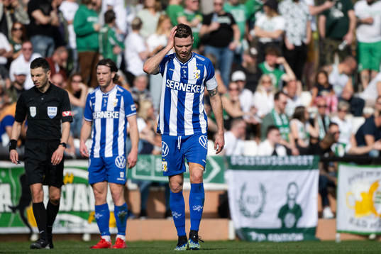 IFK Göteborgs Marcus Berg deppar