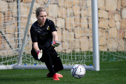 Målvakt Jennifer Falk