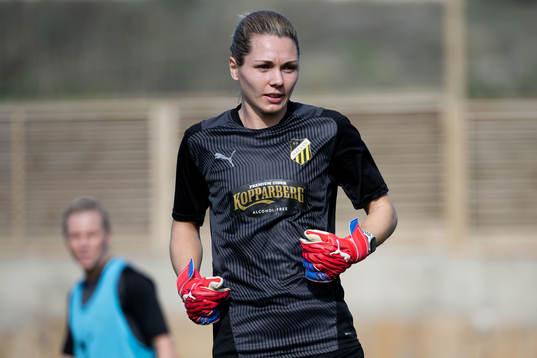 Målvakt Jennifer Falk