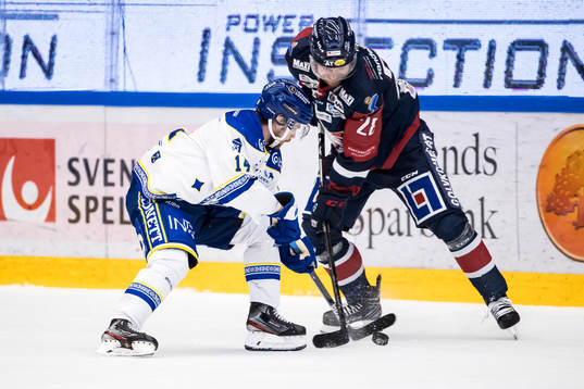 Leksands Oskar Lang och Linköpings John Nyberg