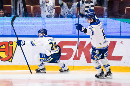 Leksands Emil Heineman jubel
