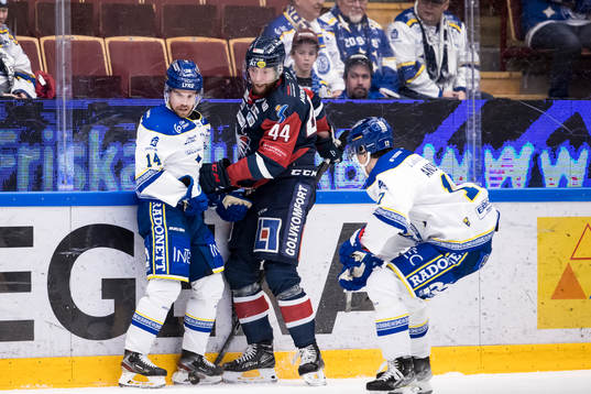 Leksands Oskar Lang och Linköpings Jonas Junland