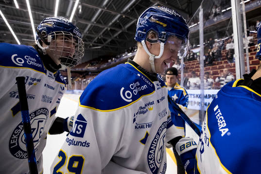 Leksands Emil Heineman  jublar