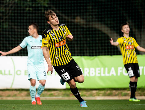 Oscar Uddenäs of Häcken.during the Friendly match between