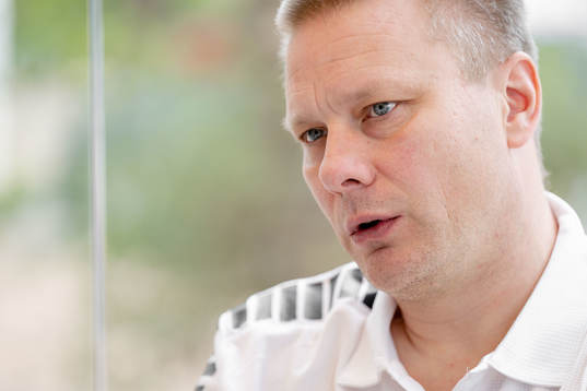 Sarpsborgs tränare Stefan Billborn