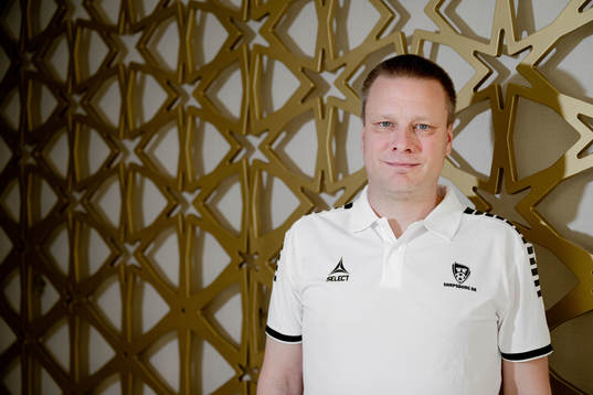 Sarpsborgs tränare Stefan Billborn