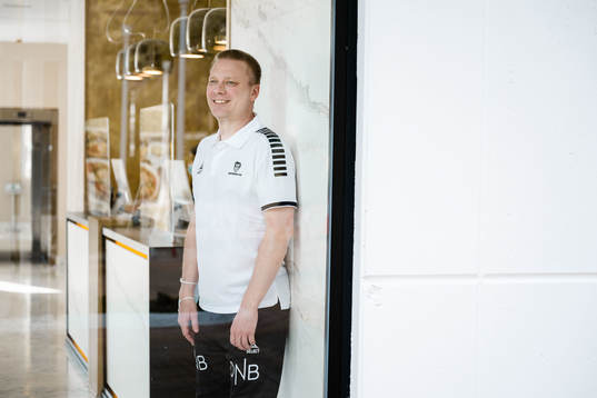 Sarpsborgs tränare Stefan Billborn