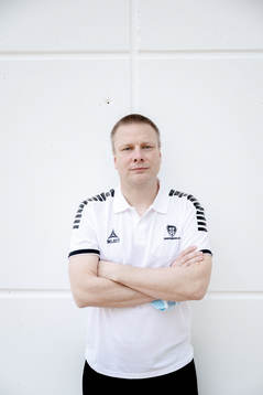 Sarpsborgs tränare Stefan Billborn