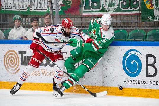 Timrås Per Svensson och Rögles Adam Edström
