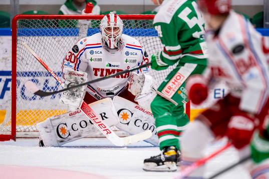 Timrås målvakt Jacob Johansson