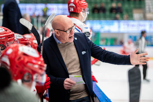 under ishockeymatchen i SHL mellan Rögle och Timrå