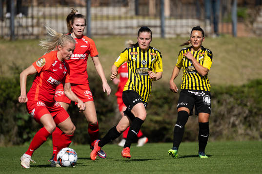 Hanna Wijk and Johanna Rytting Kaneryd of Häcken