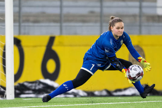 Alingsås målvakt Rebecka Riestola
