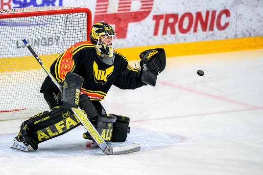 Västerås målvakt Johan Gustafsson