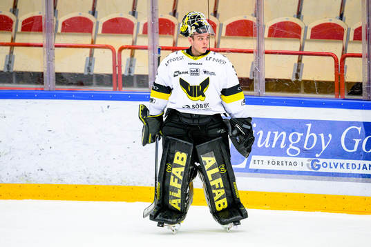 Västerås målvakt Johan Gustafsson