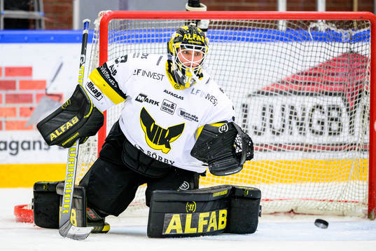 Västerås målvakt Johan Gustafsson