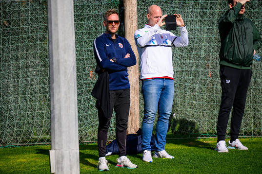 Norges förbundskapten för damlandslaget Martin Sjögren