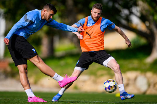 Matej Chalus och Lasse Nielsen