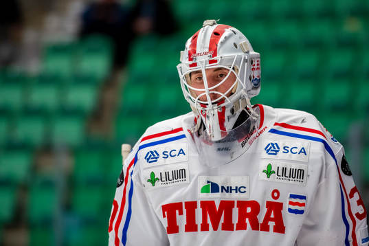 Timrås målvakt Jacob Johansson