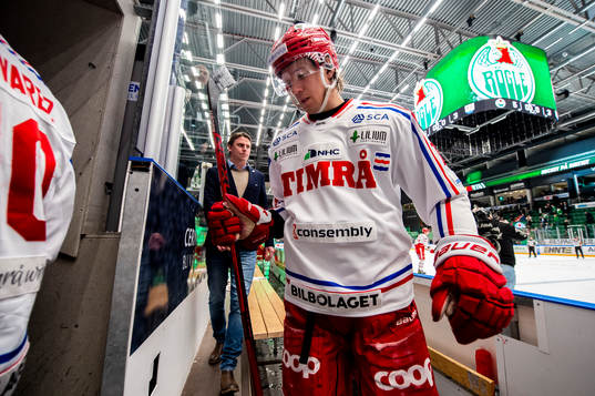 Timrås Viktor Liljegren deppar