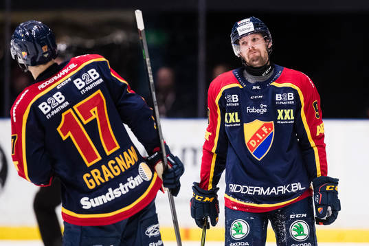 Djurgårdens Cameron Schilling deppar