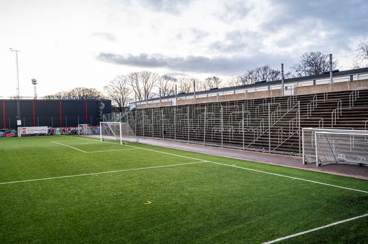 Interiör vy över Olympiafältet Plan 10