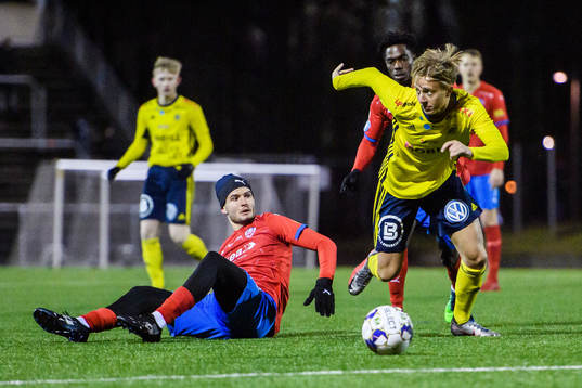 Helsingborgs Wilhelm Loeper och Ängelholms Nils Annborn