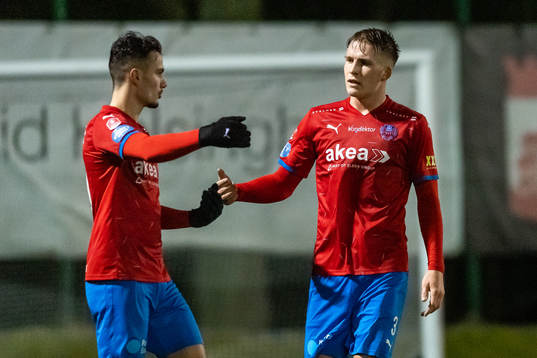 Helsingborgs Assad Al Hamlawi och Helsingborgs Casper Widell