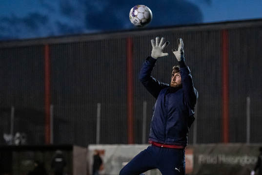 Helsingborgs målvakt Alexander Nilsson