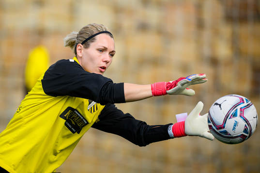 Målvakt Jennifer Falk