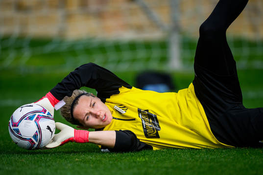 Målvakt Jennifer Falk