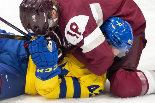 Rodrigo Abols of Latvia and Joakim Nordström of Sweden in