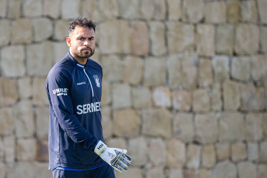 Goalkeeper Warner Hahn of IFK Göteborg