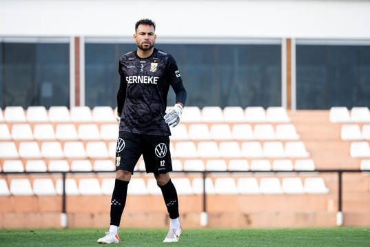 Goalkeeper Warner Hahn of IFK Göteborg