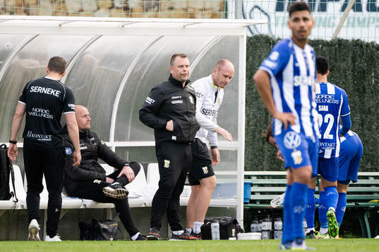 Head coach Mikael Stahre of IFK Göteborg